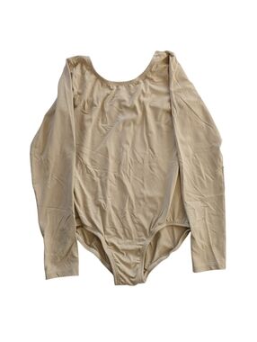 Body Wrappers Beige Dancewear Leotard 12-14